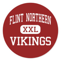 Flint Northern - Vikings - High - Flint Michigan stickers