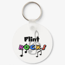 Flint Rocks keychains
