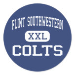 Flint Southwestern - Colts - High - Flint Michigan Sticker