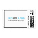 Flip a coin postage