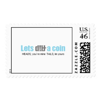 Flip a coin stamp by xoari213