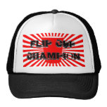 flip cup champion mesh hat
