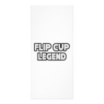 Flip Cup Legend Rack Card Design
