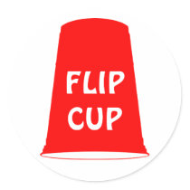 flip cup stickers