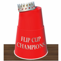 Flip Cup Trophy Acrylic Cut Outs