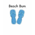 flip flop Beach Bum t-shirts