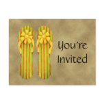 Flip Flop Citrus Invitation Postcard