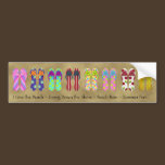 Flip Flop Collections Bumper Sticker bumper stickers
