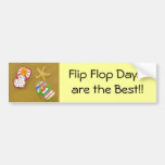 Flip Flop Days Bumper Stickers