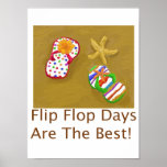 Flip Flop Days Print