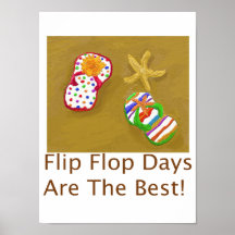 Flip Flop Days Print