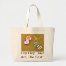 Flip Flop Days Tote Bags