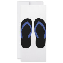 flip-flop icon custom rack cards