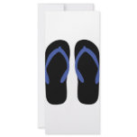 flip-flop icon custom rack cards