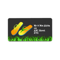 Flip flop Label