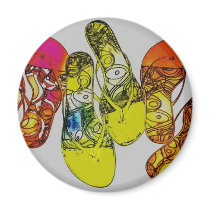 Flip Flop magnets by Chamma Flip Flop magnets