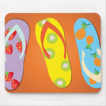 flip-flop Mousepad by sugraphic flip-flop Mousepad