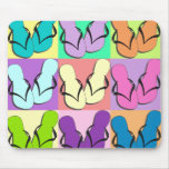 Flip Flop Parade Mousepad
