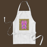 Flip Flop Pink Stripes Apron aprons