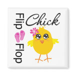 Flip-Flop Sandals Chick magnets
