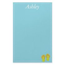 Flip Flop Personalized Stationery