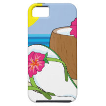 Flip Flops and Drink iPhone 5 Cases