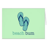 Flip Flops Beach Bum cards