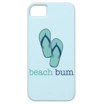 Flip Flops Beach Bum iPhone 5 Case