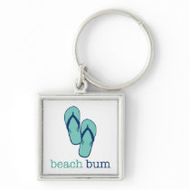 Flip Flops Beach Bum Key Chains