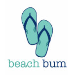 Flip Flops Beach Bum t-shirts