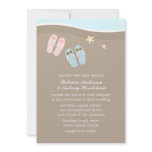 Flip Flops Beach Wedding Invitations