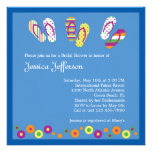 Flip Flops Bridal Shower Invitation