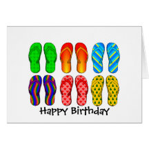 Flip Flops Card
