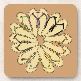 Flip Flops Coasters