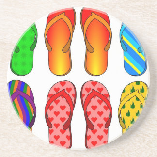 beach themed flip flops