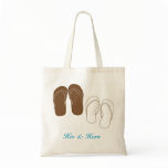 Flip Flops Couple's Bridal Bag