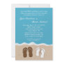Flip Flops Couple's Bridal Shower Invitation