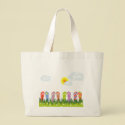 Flip Flops Having Fun in the Sun Custom Tote Bag
