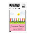 Flip Flops Having Fun in the Sun Invitation / RSVP postage