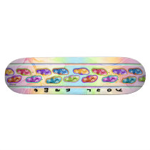 Flip Flops Hawaiian Style Skateboard