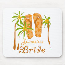Flip Flops Jamaica Bride mousepads by weddingsareus Flip Flops Jamaica Bride mousepads