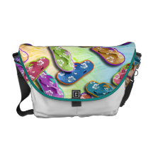 FLIP FLOPS MESSENGER BAG