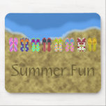 Flip Flops Oceans Mousepad mousepads