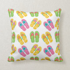 Flip Flops Pillow