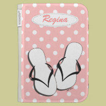 Flip Flops & Polka Dots Kindle Case caseable cases