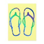 Flip Flops Postcard