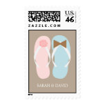 Flip Flops Summer Wedding Stamps