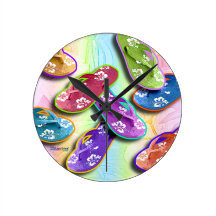 FLIP FLOPS WALL CLOCK