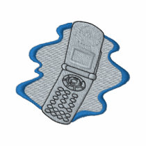 Flip Phone embroidered shirts