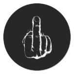 Flip The Bird Sticker